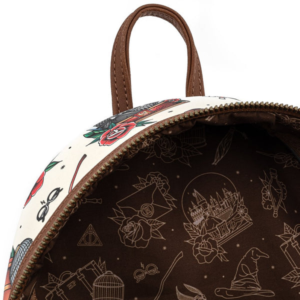 Harry Potter Relics Tattoo Envelope Mini Backpack