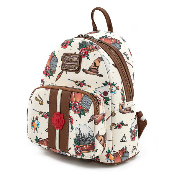 Harry Potter Relics Tattoo Envelope Mini Backpack