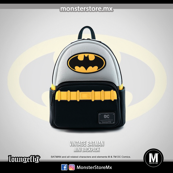 Vintage Batman Cosplay Mini Backpack