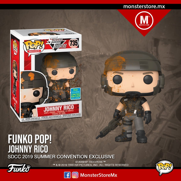 Funko POP! Starship Troopers: Johnny Rico #735 SDCC Exclusive