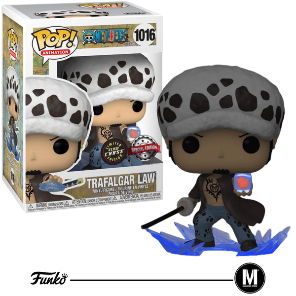 Funko POP! Animation: One Piece - Trafalgar Law #1016 Regular y Chase