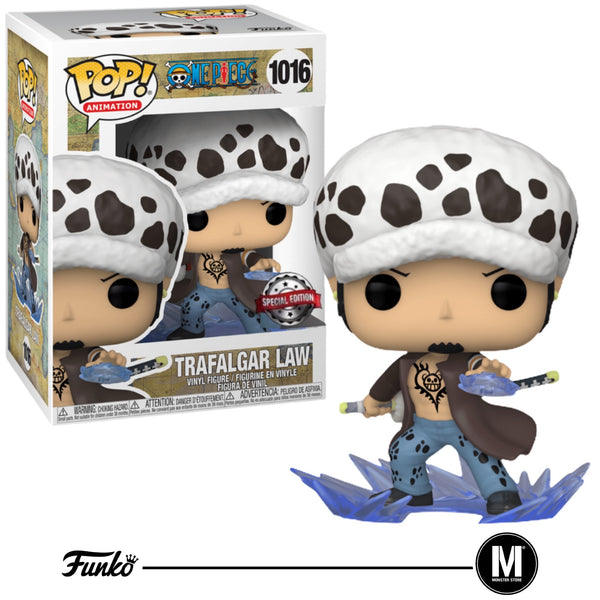 Funko POP! Animation: One Piece - Trafalgar Law #1016 Regular y Chase