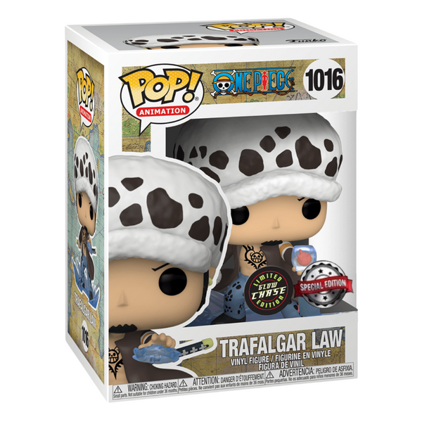 Funko POP! Animation: One Piece - Trafalgar Law #1016 Regular y Chase