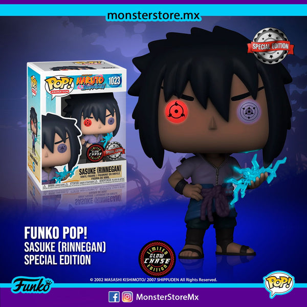 Funko POP! Naruto Shippuden: Sasuke (Rinnegan) #1023 Exclusive Chase