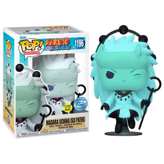 Funko Pop! Animation - Madara Uchiha (Sage Of Six Paths) #1196 Glows Special Edition