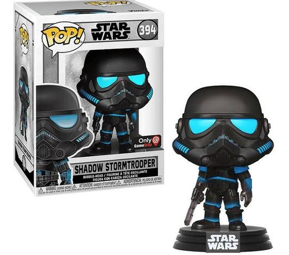 Funko Pop! Movies - Shadow Stormtrooper #394 Game Stop Star Wars