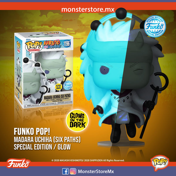Funko Pop! Animation - Madara Uchiha (Sage Of Six Paths) #1196 Glows Special Edition