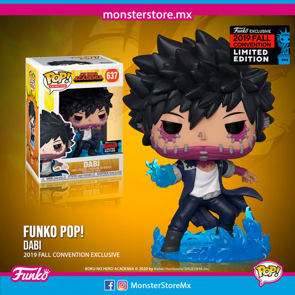 Funko POP ! Animation: My Hero Academy Dabi #637 NYCC Exclusive (Shared)