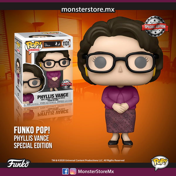 Funko Pop! Television - Phyllis Vance #1131 Special Edition The Office