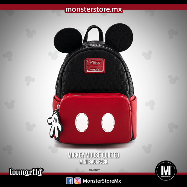Mickey Mouse Quilted Cosplay Mini Backpack